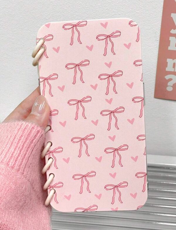 Coque Tendance “Carnet Rose” – Élégance et douceur pour votre téléphone