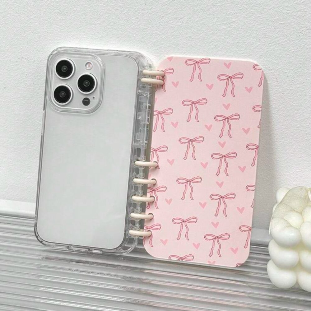Coque Tendance “Carnet Rose” – Élégance et douceur pour votre téléphone