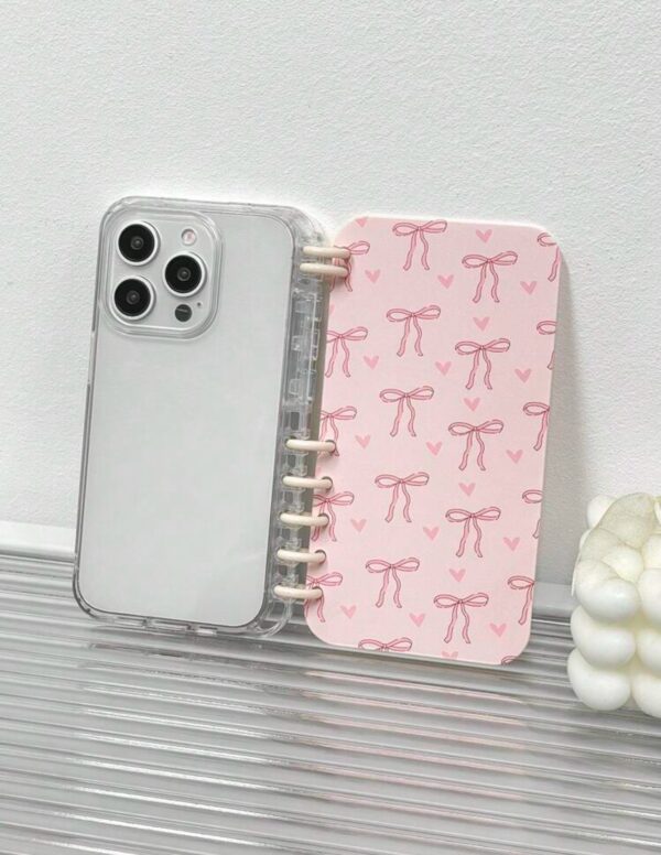 Coque Tendance “Carnet Rose” – Élégance et douceur pour votre téléphone