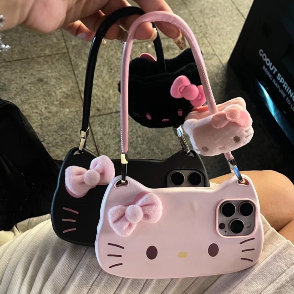 1-Coque Cute Hello Kitty Tendance