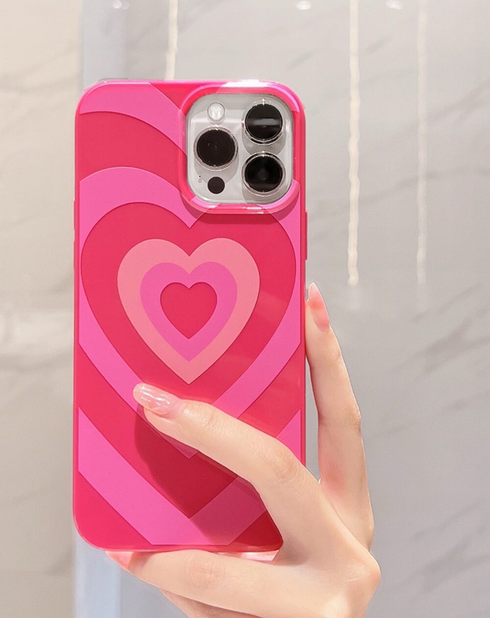 2- Coque Coeur Avec Accessoires Gratuit 🆓