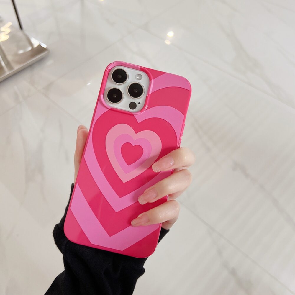 2- Coque Coeur Avec Accessoires Gratuit 🆓