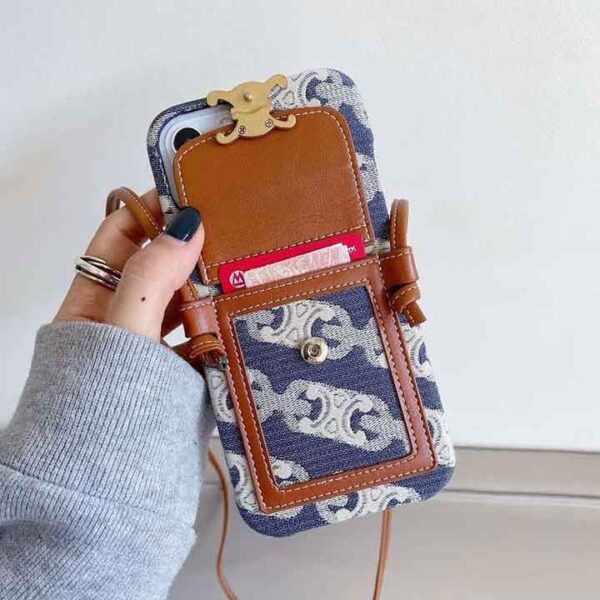 Coque C E L I N E Tendance Avec Lanière Cuir