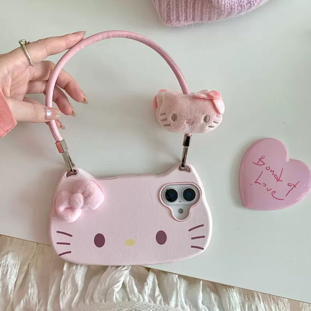 1-Coque Cute Hello Kitty Tendance