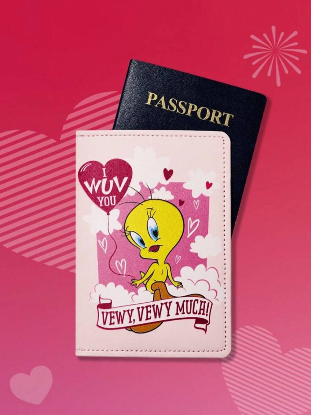 1 Coque Passeport Cute