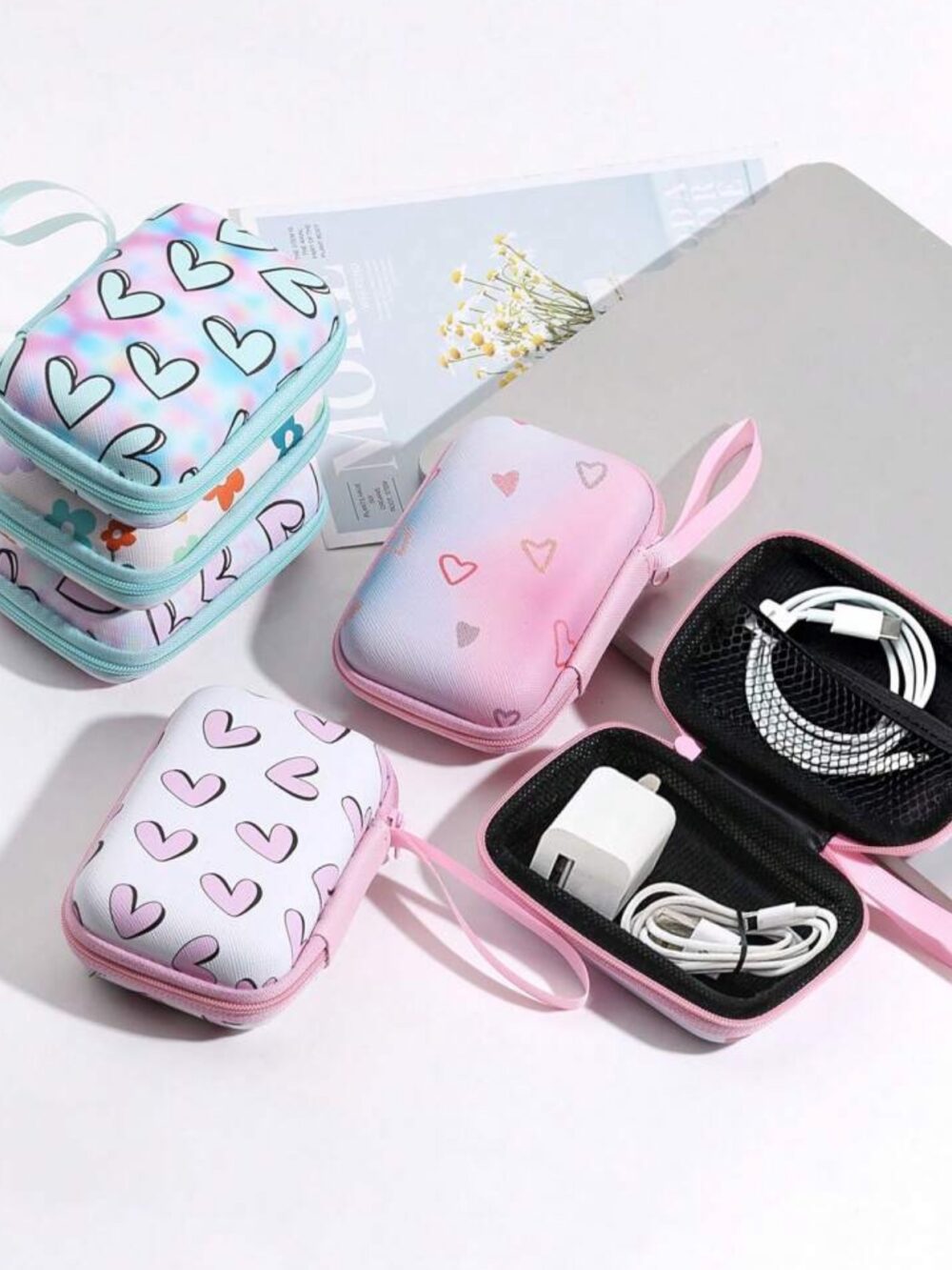4 - Sac De Rangement Pour Chargeur AirPods ..